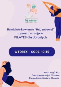 Bawialnia Kraków - Pilates dla dorosłych